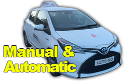 Auto & Manual Driving Lesson Car - Let's Go Driving School